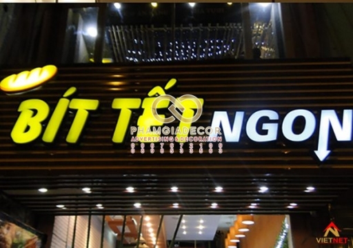 Làm bảng hiệu quán ăn