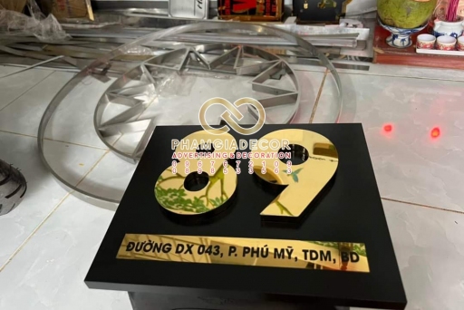 Làm bảng tên công ty tại Thủ Đức