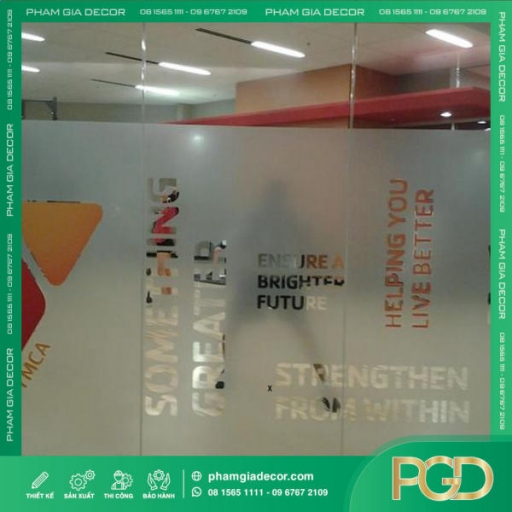 Chữ Decal Dán Kính Decal Cát Mờ thumb