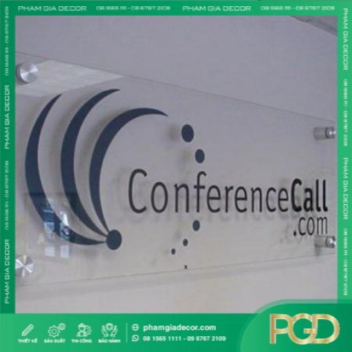 Decal Mờ Cắt Logo Tăng Nhận Diện Thương Hiệu thumb