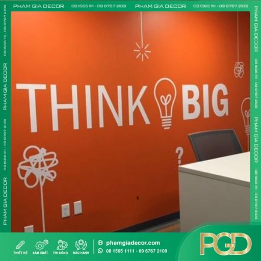 LÀM SLOGAN DÁN TƯỜNG VĂN PHÒNG - BIỂU NGỮ BACKGROUND thumb