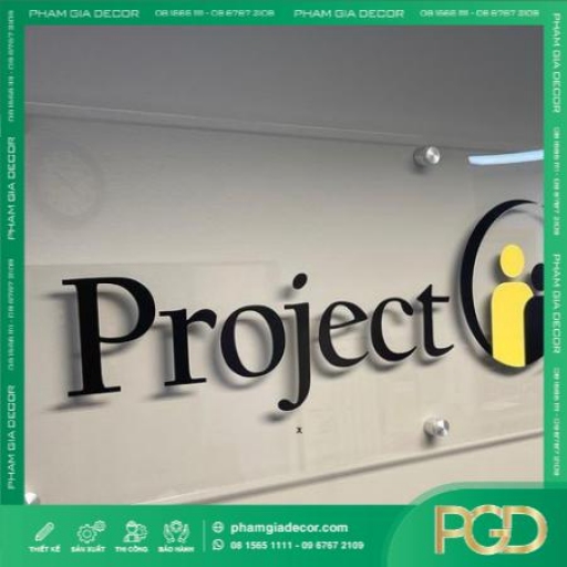 Decal Mờ Cắt Logo Tăng Nhận Diện Thương Hiệu thumb