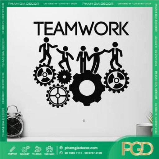 In Decal Cắt Chữ Giải Pháp Trang Trí thumb