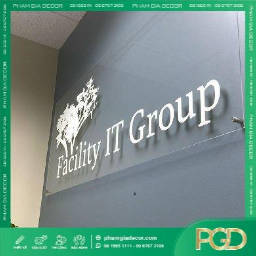 Decal Mờ Cắt Logo Tăng Nhận Diện Thương Hiệu