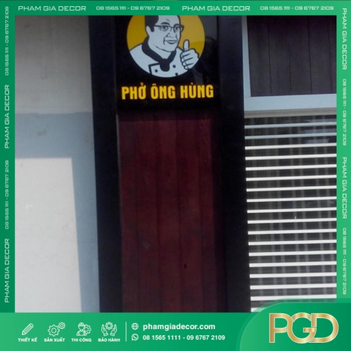 làm bảng hiệu hộp đèn siêu mỏng treo tường thumb