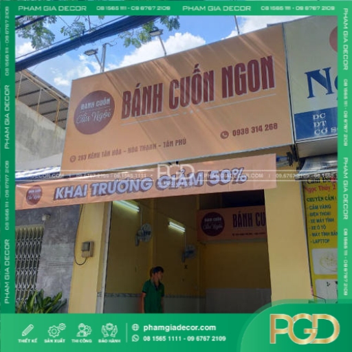 làm bảng hiệu bạt không gân quán bánh cuốn thumb
