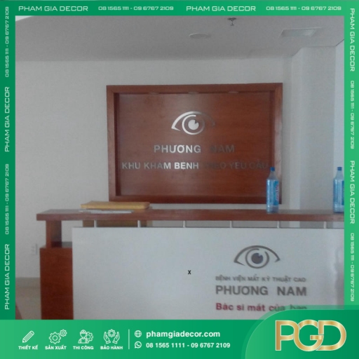 Làm Chữ Nổi Inox 3D Bồi Mica Sang Trọng cho Bệnh Viện thumb