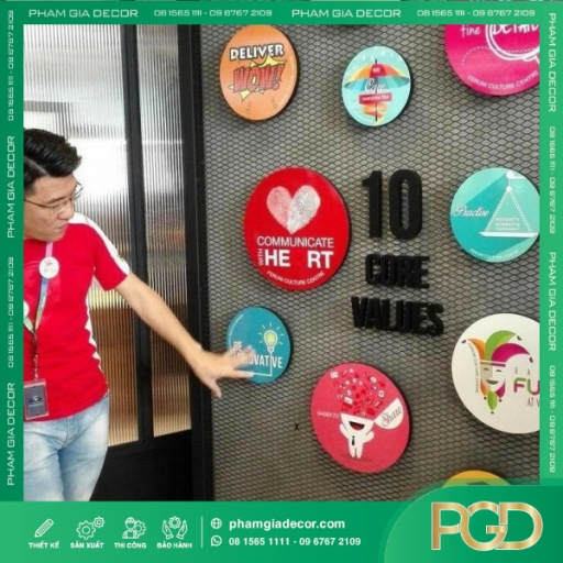 LÀM SLOGAN DÁN TƯỜNG VĂN PHÒNG - BIỂU NGỮ BACKGROUND thumb