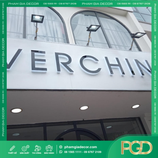 Làm Chữ Nổi Mica Hắt Nền Trên Nền Alu Trắng Sang thumb