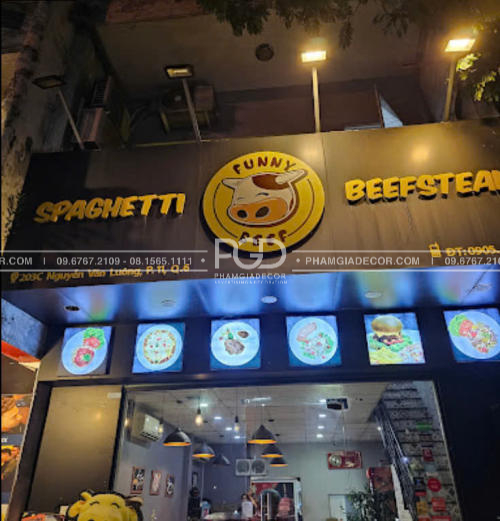 làm bảng hiệu quận 6 tole sóng