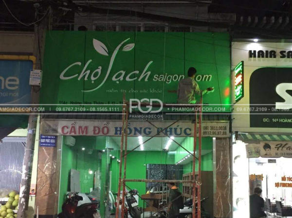 làm bảng hiệu quận tân bình giá rẻ