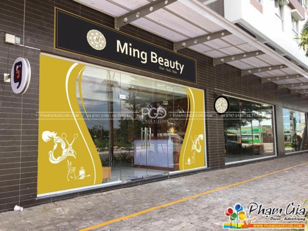 mẫu bảng hiệu quận 1 mặt tiền đẹp