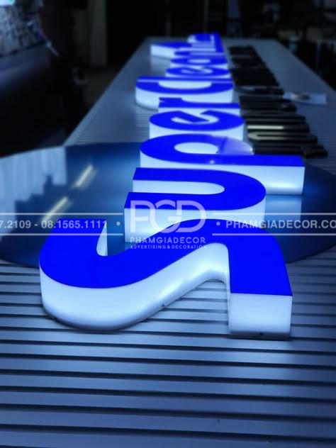 làm bảng hiệu phú nhuận chữ nổi