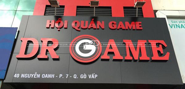 làm bảng hiệu quận gò vấp alu chữ nổi