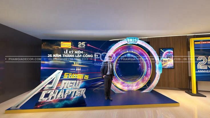 làm booth sự kiện event đẹp