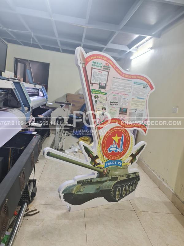 làm mô hình formex chủ đề lễ 30/4