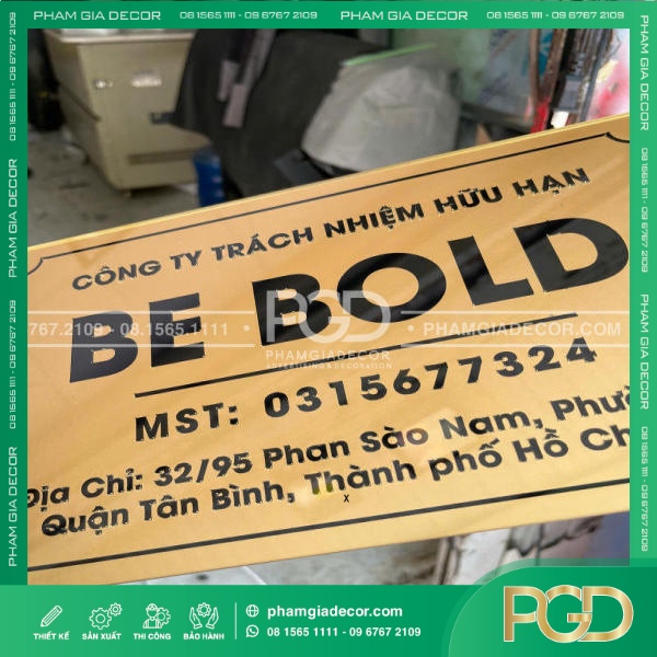 thay đổi địa chỉ bản hiệu sau cập nhật phường