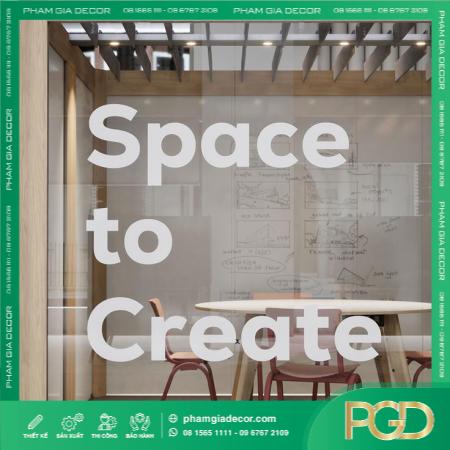 In Decal Cắt Chữ Giải Pháp Trang Trí