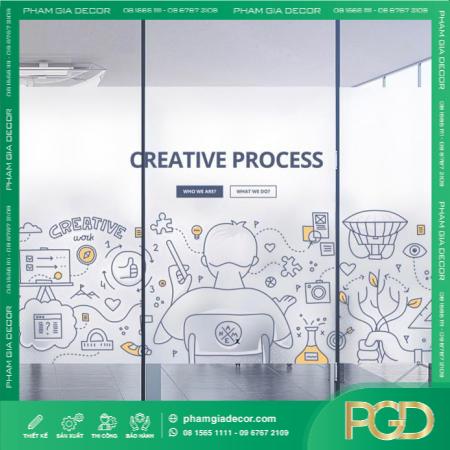 In Decal Cắt Chữ Giải Pháp Trang Trí