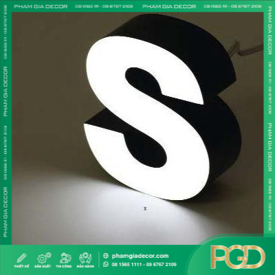 Gia Công Chữ Nhôm Không Gờ