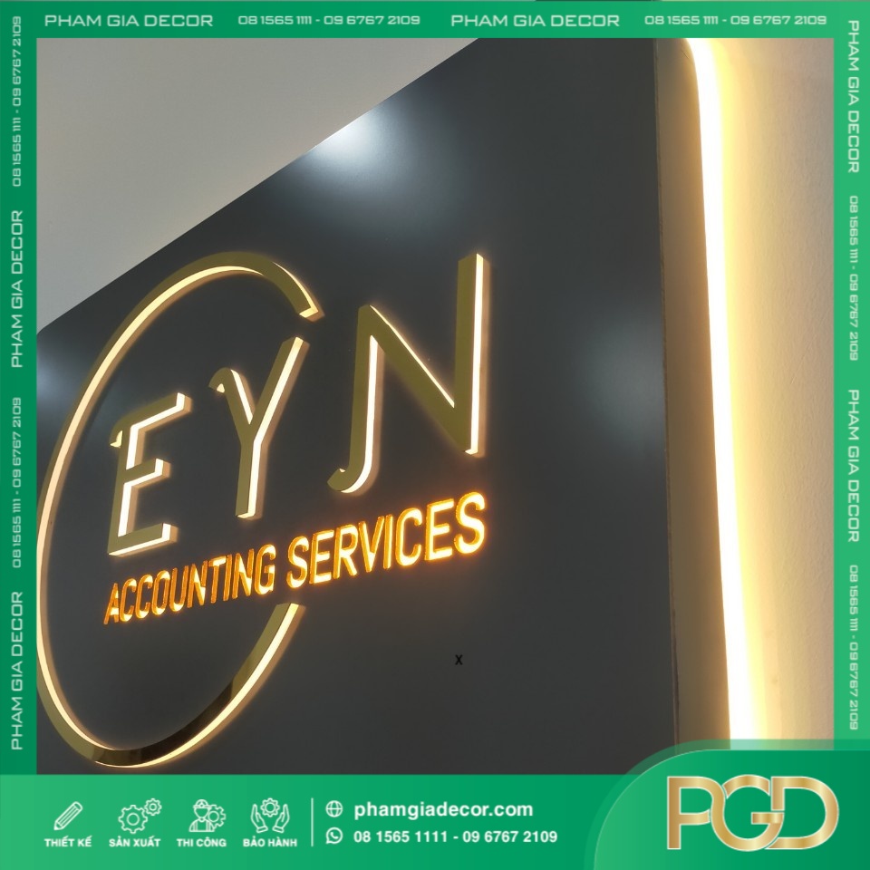 Hộp Đèn Alu Nền Đen EYN Giải Pháp Quảng Cáo Đẳng Cấp, Nổi Bật Thương Hiệu