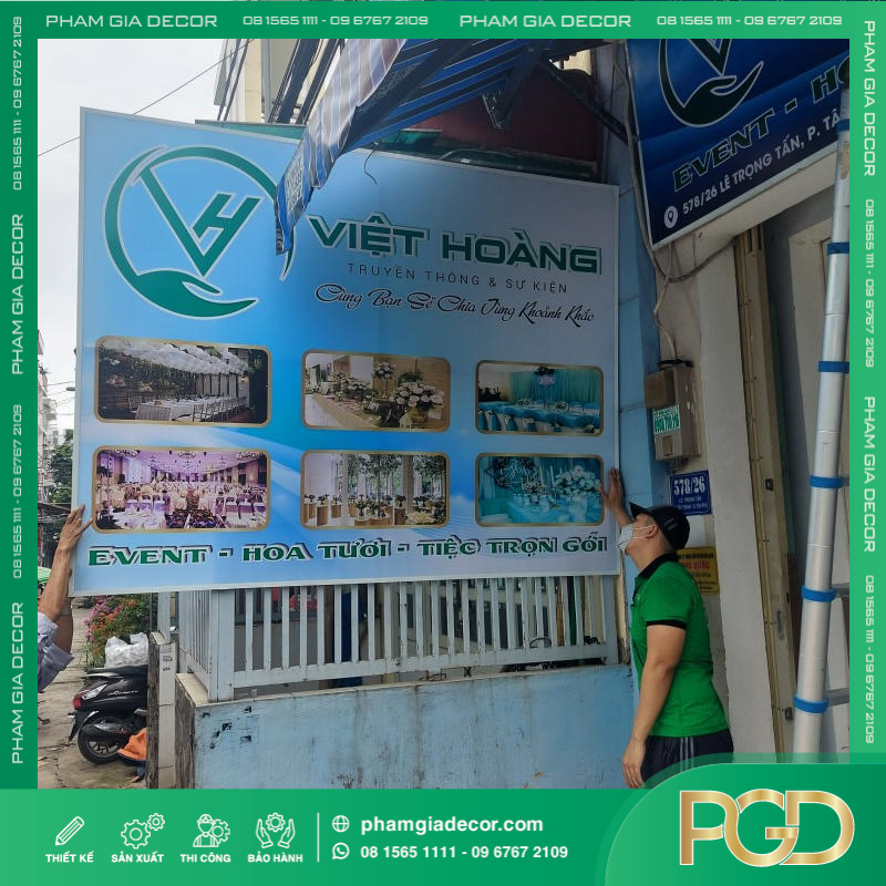 làm bảng hiệu bạt hiflex giá rẻ