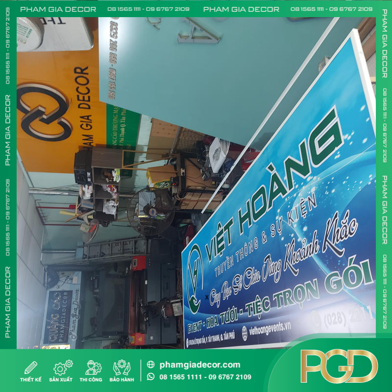 làm bảng hiệu bạt hiflex giá rẻ