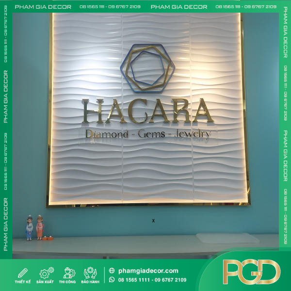 làm bảng hiệu chữ nổi có led