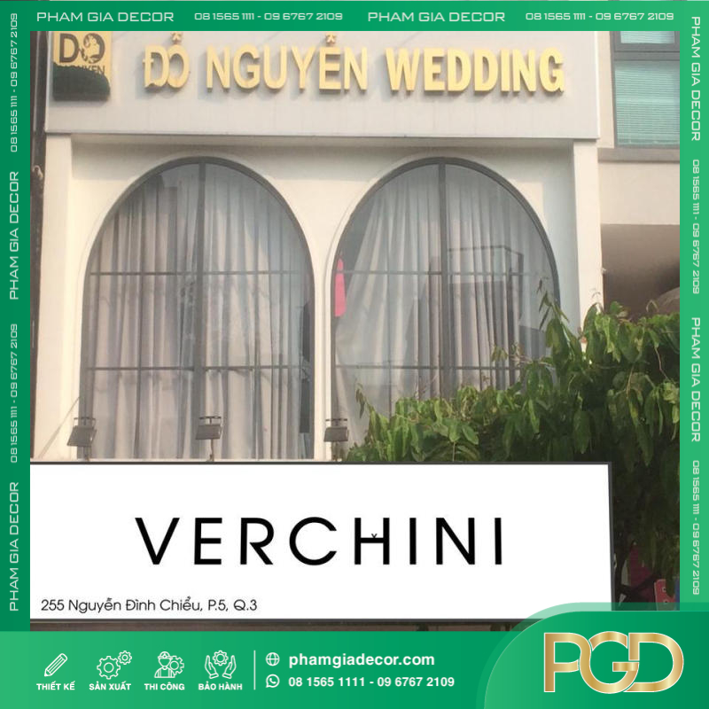 Làm Chữ Nổi Mica Hắt Nền Trên Nền Alu Trắng Sang