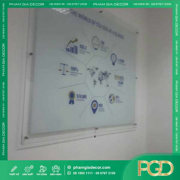 làm bảng thông tin tin tức văn phòng công ty