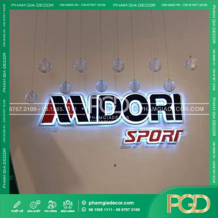 lam logo van phong cong ty background co den