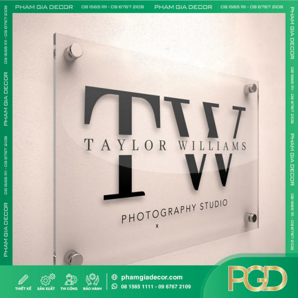 cắt chữ decal dán kính văn phòng